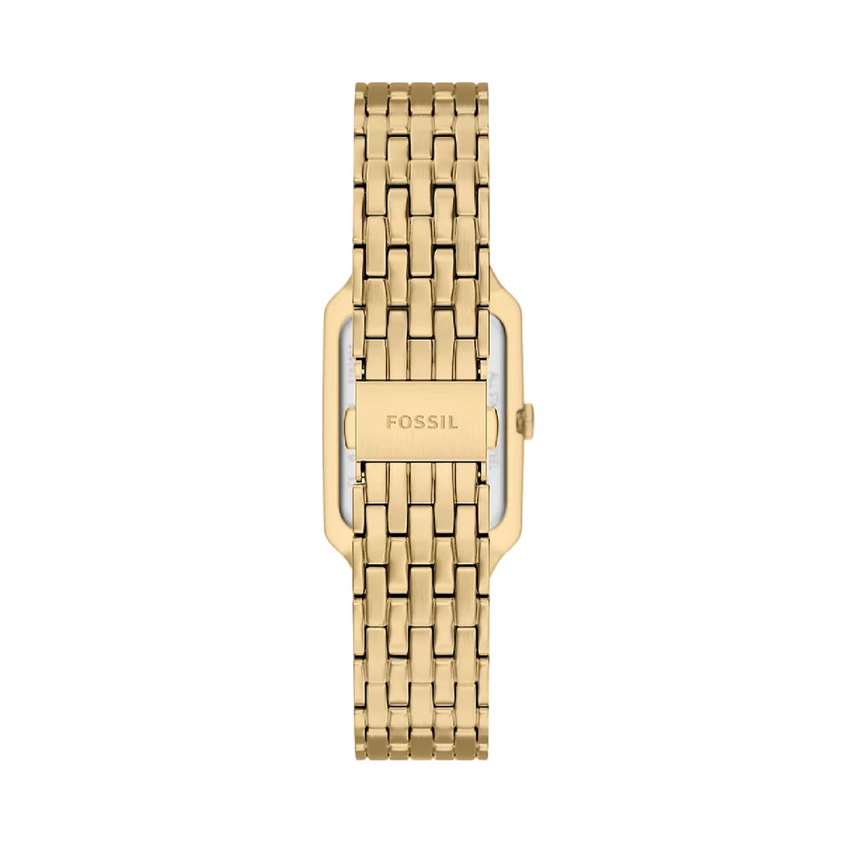 Orologio solo tempo Fossil Raquel in acciaio dorato bordeaux MISURA UNICA