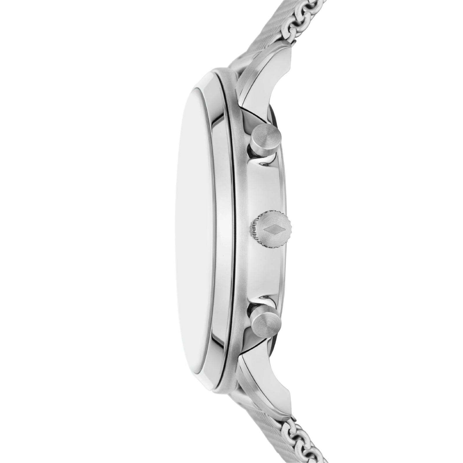 Set Fossil bracciale e orologio cronografo in acciaio da uomo F.FS6021SET