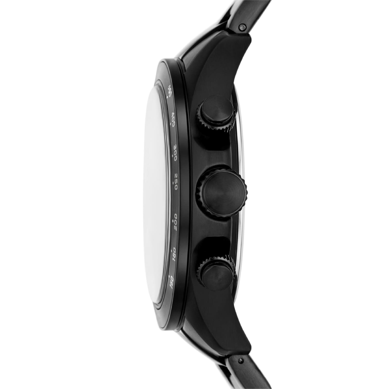 Orologio multifunzione uomo Fossil in acciaio di colore nero MISURA UNICA