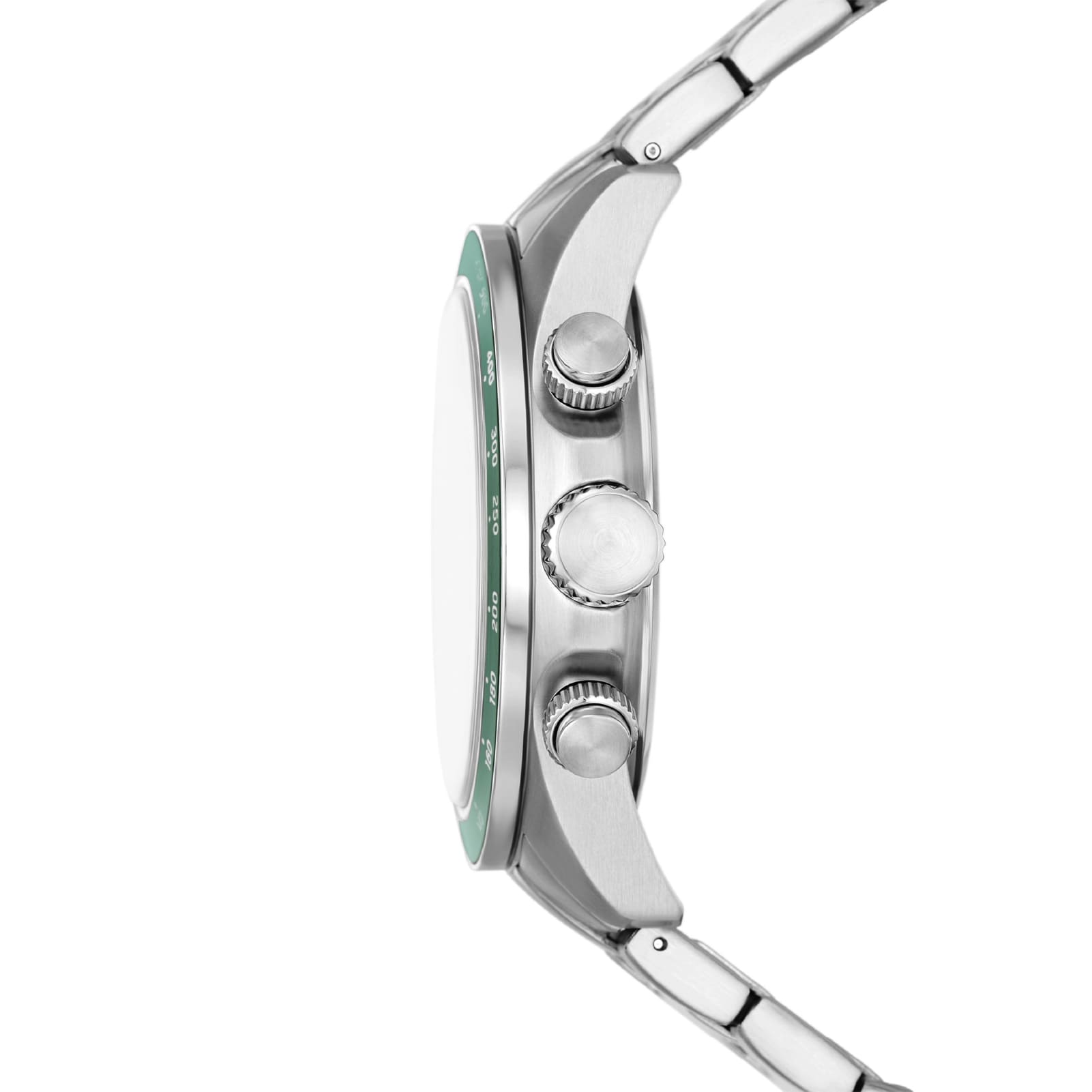 Orologio multifunzione uomo Fossil in acciaio quadrante verde MISURA UNICA
