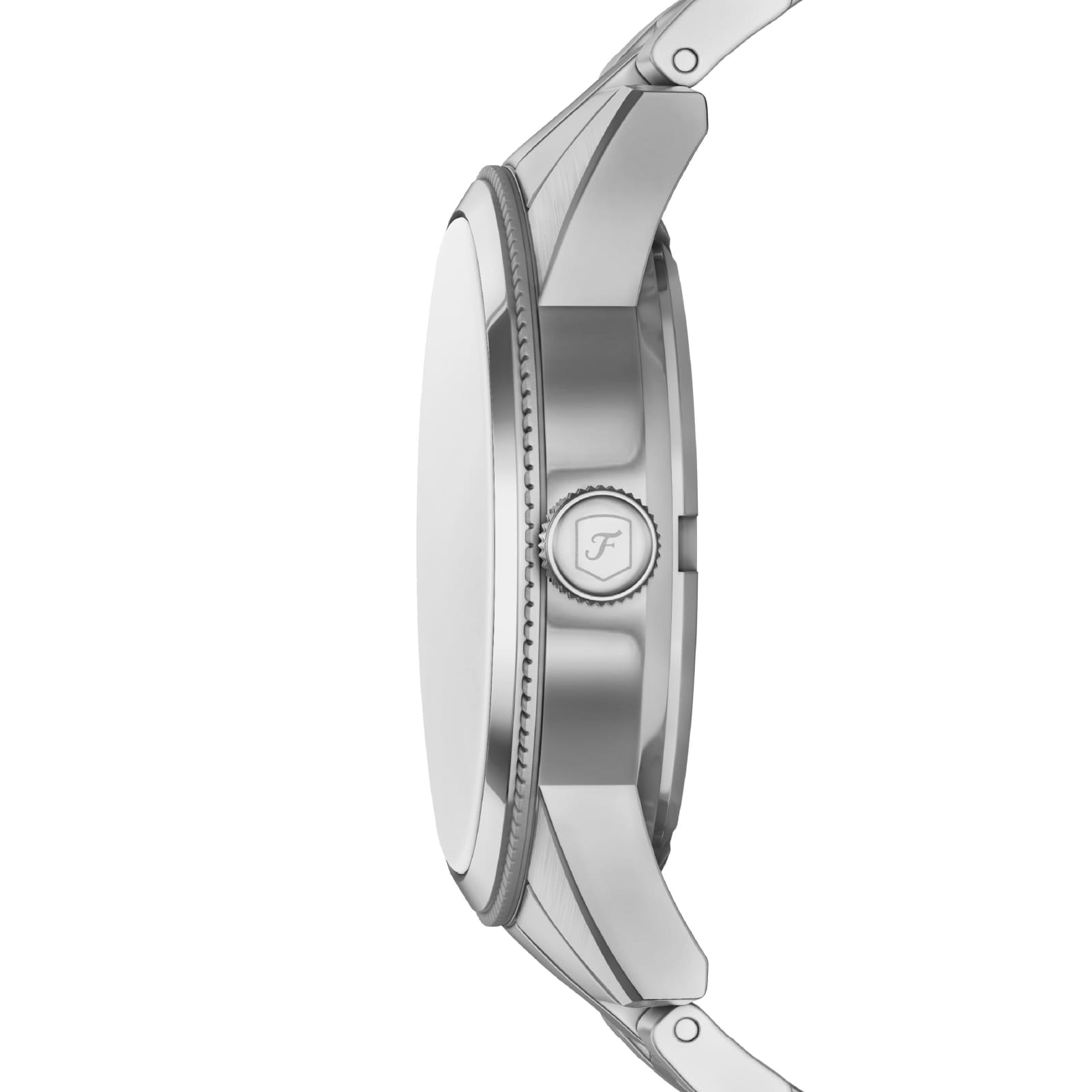 Orologio multifunzione uomo Fossil in acciaio quadrante blu MISURA UNICA
