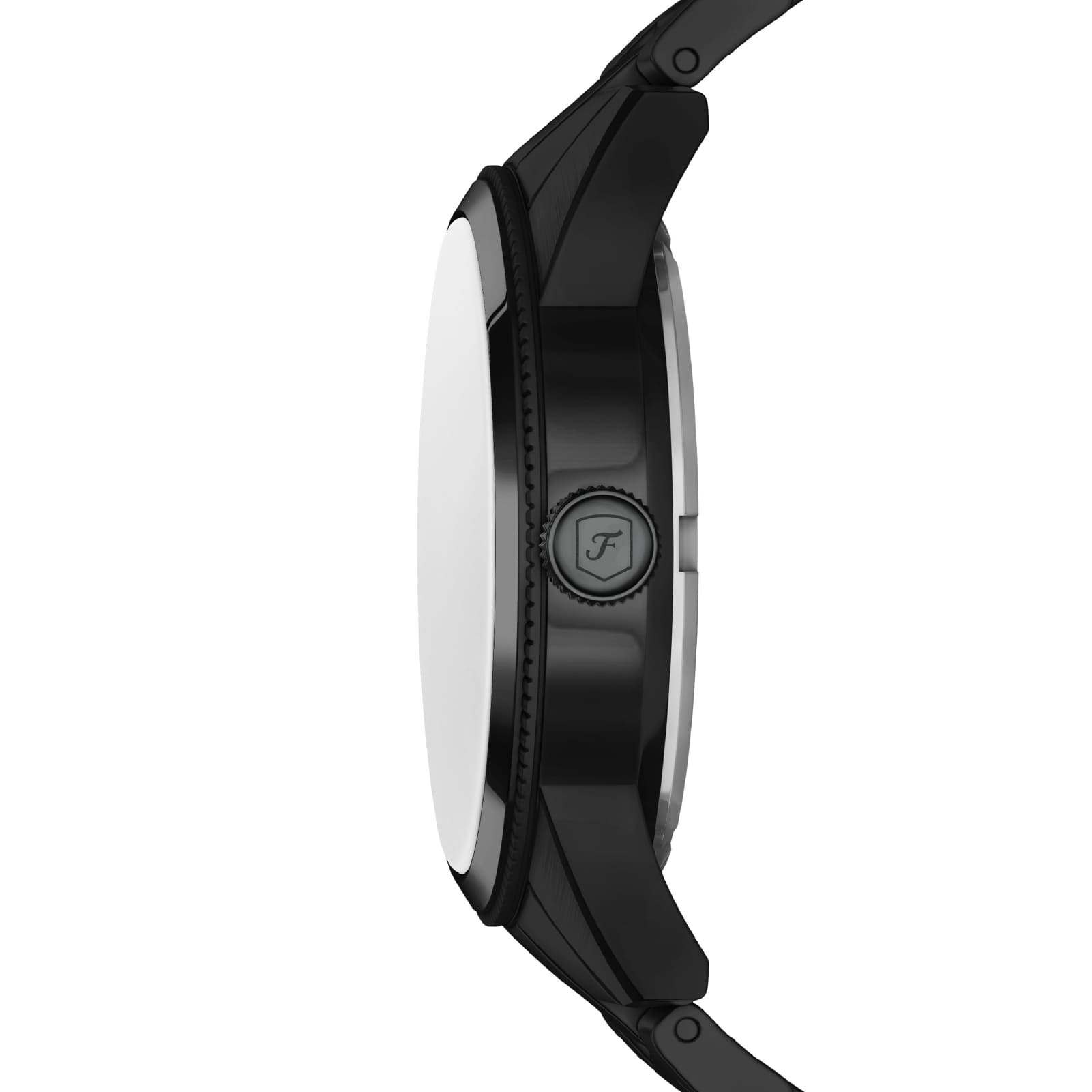 Orologio multifunzione Fossil in acciaio di colore nero opaco MISURA UNICA