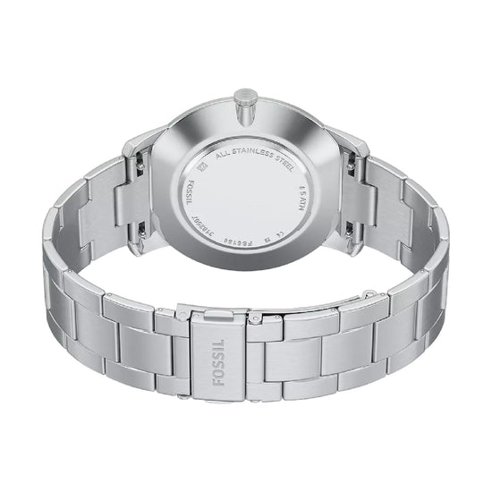 Orologio solo tempo Fossil Minimalist in acciaio e blu MISURA UNICA