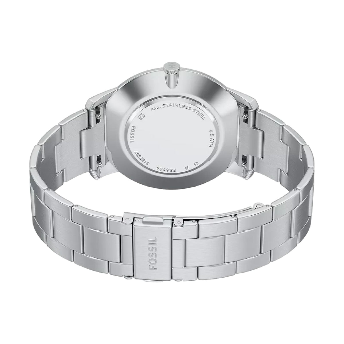 Orologio solo tempo Fossil Minimalist in acciaio e blu MISURA UNICA