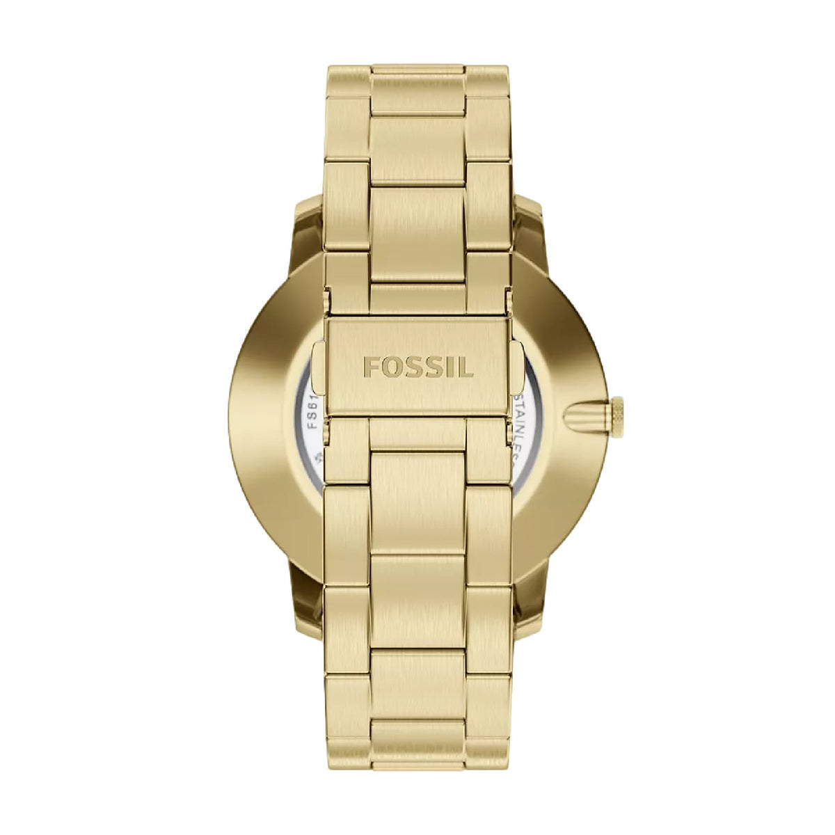 Orologio solo tempo Fossil Minimalist in acciaio pvd oro MISURA UNICA