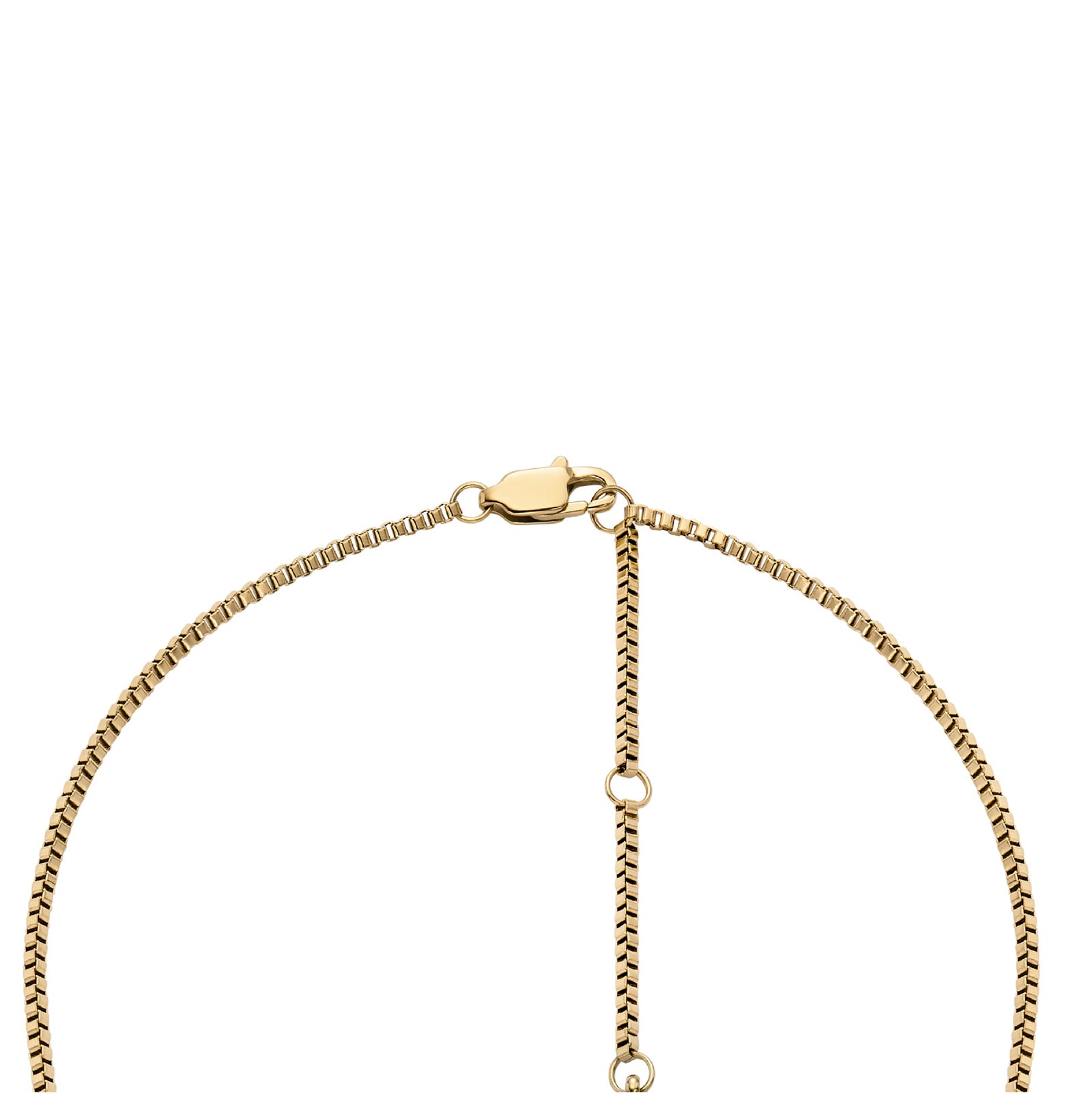 Collana multifilo Fossil in acciaio color oro da donna F.JA7248710