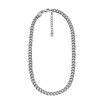 Collana catena Fossil Ellis Core Chains in acciaio da uomo MISURA UNICA