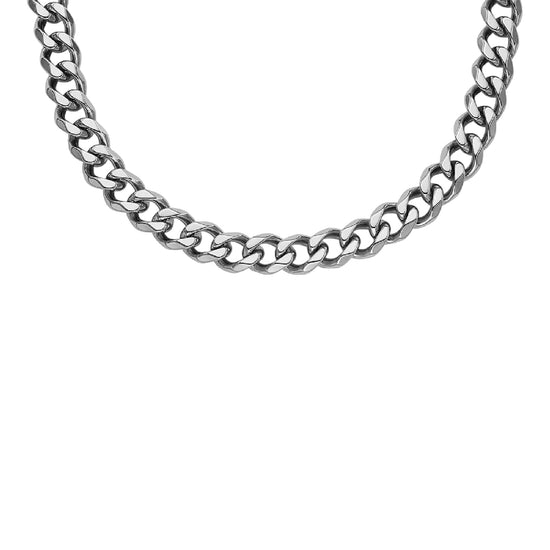 Collana catena Fossil Ellis Core Chains in acciaio da uomo MISURA UNICA