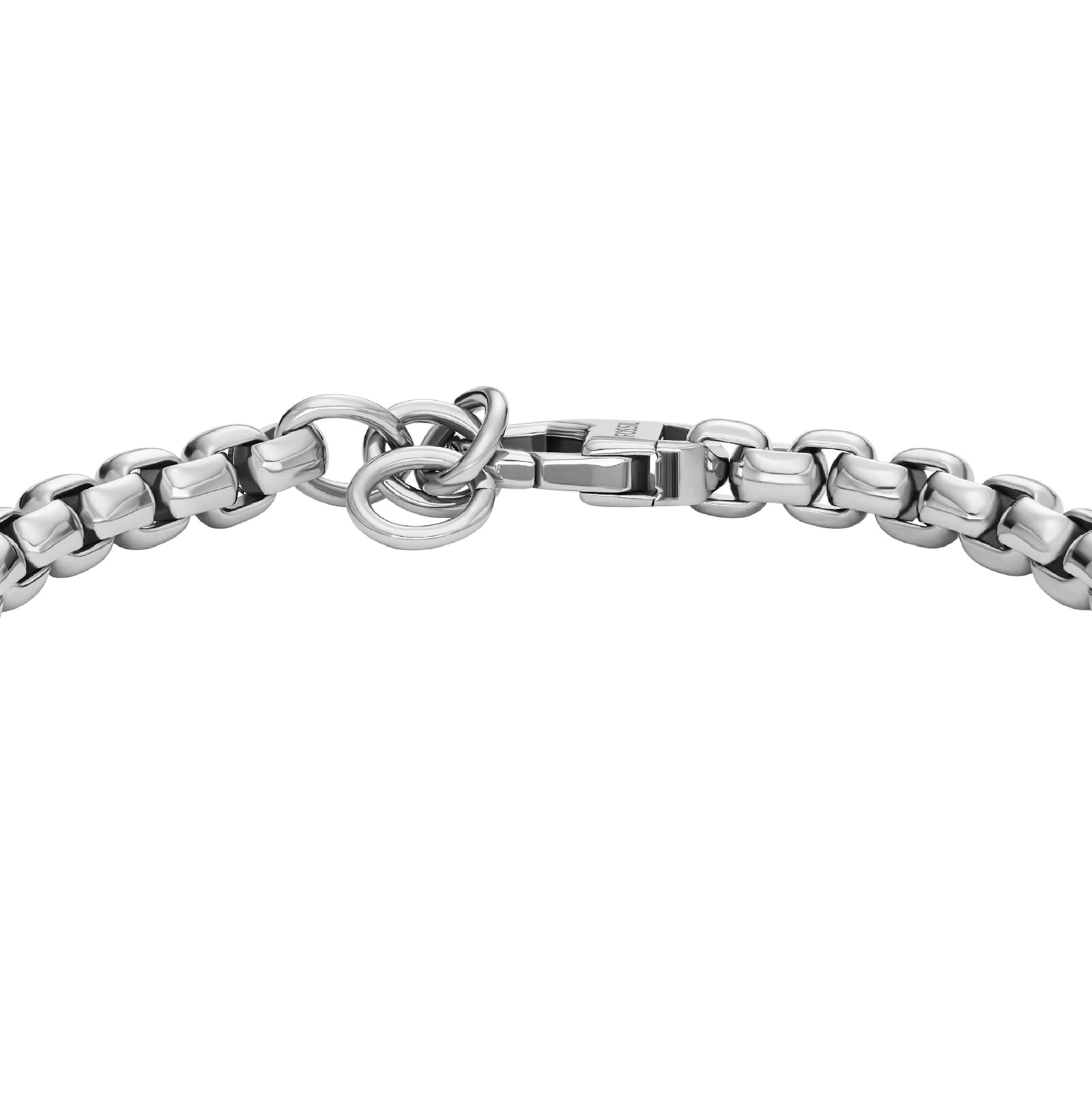 Bracciale a catena Fossil in acciaio inossidabile argento F.JF04767040