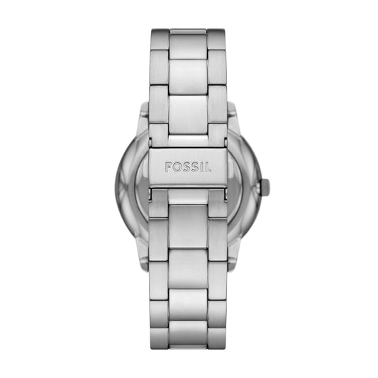 Orologio da uomo Fossil SUPERMAN in acciao di colore grigio MISURA UNICA