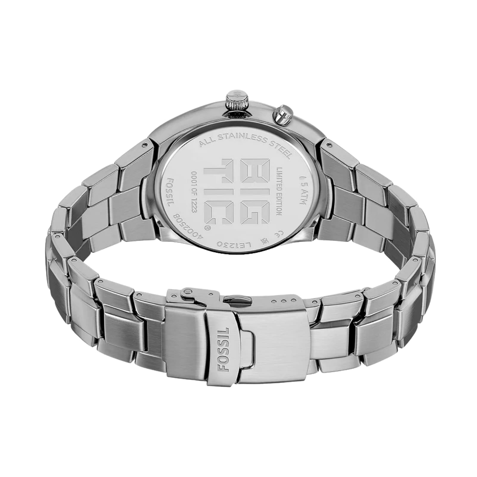 Orologio Fossil Big Tic Flame quadrante digitale rosso uomo MISURA UNICA