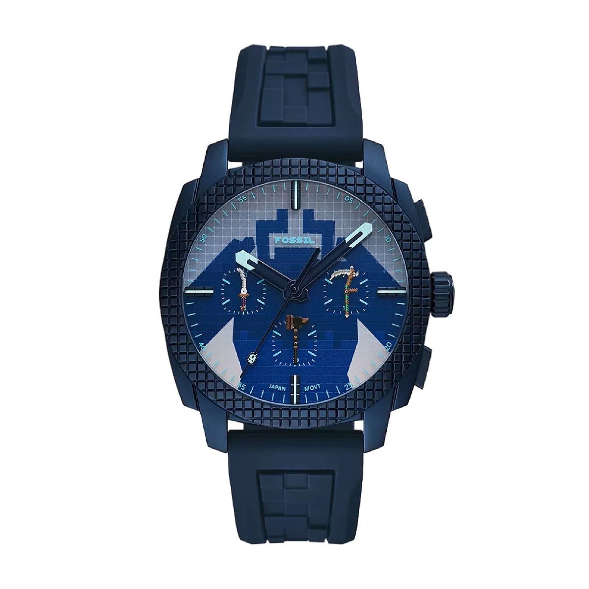 Orologio cronografo Minecraft Fossil Dungeons II ed. limitata MISURA UNICA