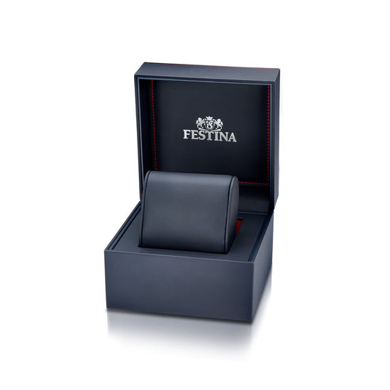 Orologio automatico uomo Festina My Swiss Time acciaio quadrante blu 40mm F20028-2-4