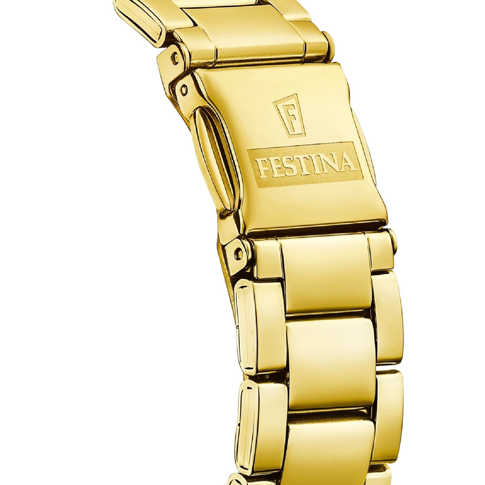 Orologio solo tempo donna Festina Boyfriend acciaio oro e quadrante multicolor 36,8 mm F20640-7-2