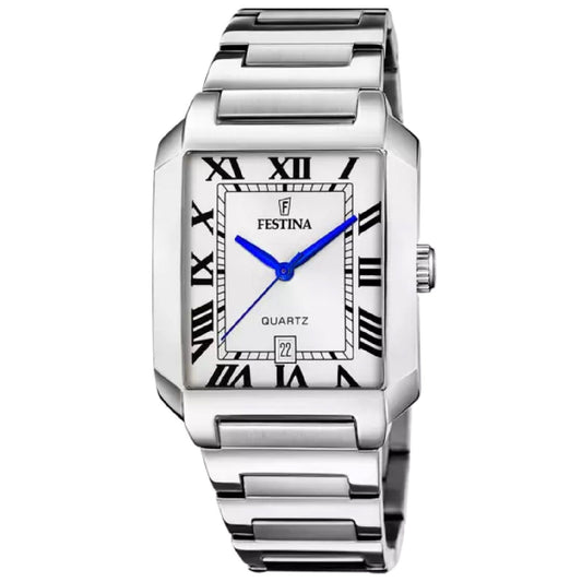 Orologio uomo Festina acciaio quandrante rettangolare 40,5 mm F20677-1-1