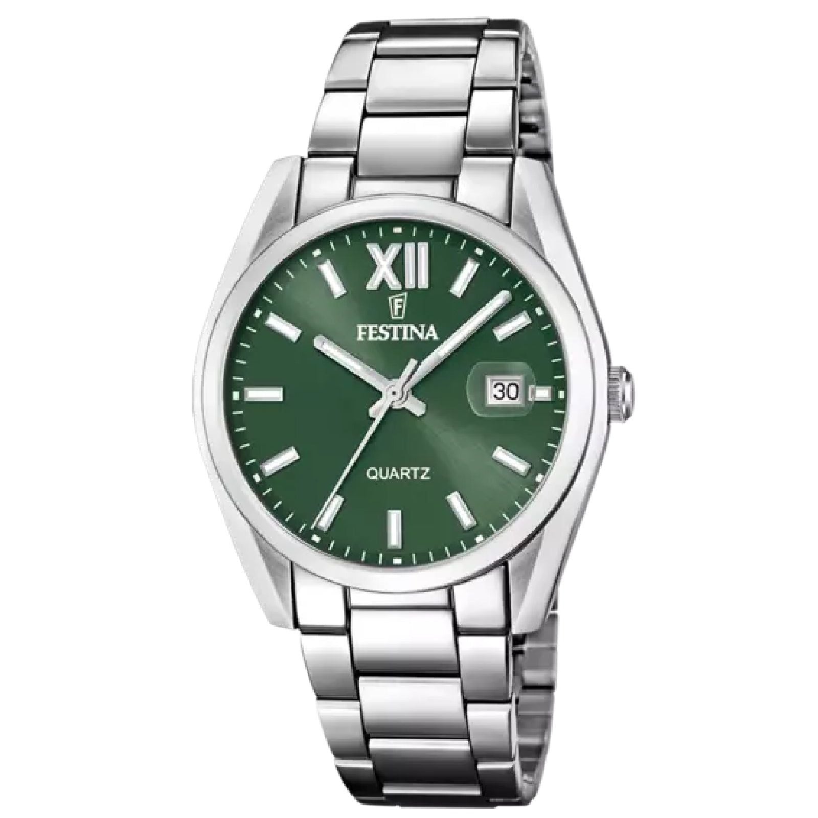 Orologio uomo Festina Classics in acciaio quadrante verde 40 mm F20683-5-1