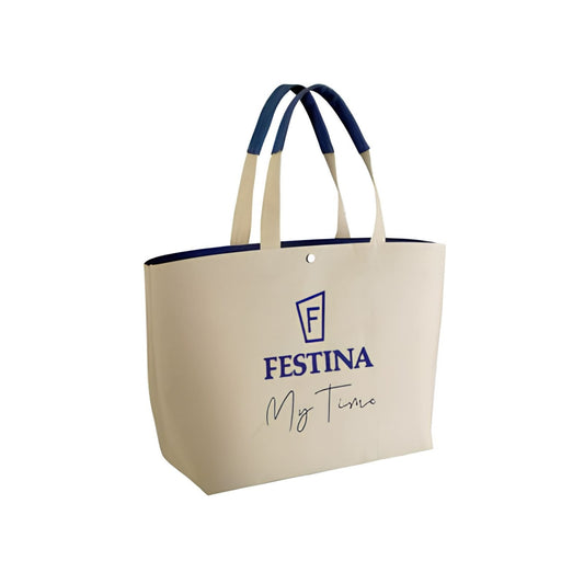 Borsa Festina My Time beige e blu estate 2026 MISURA UNICA