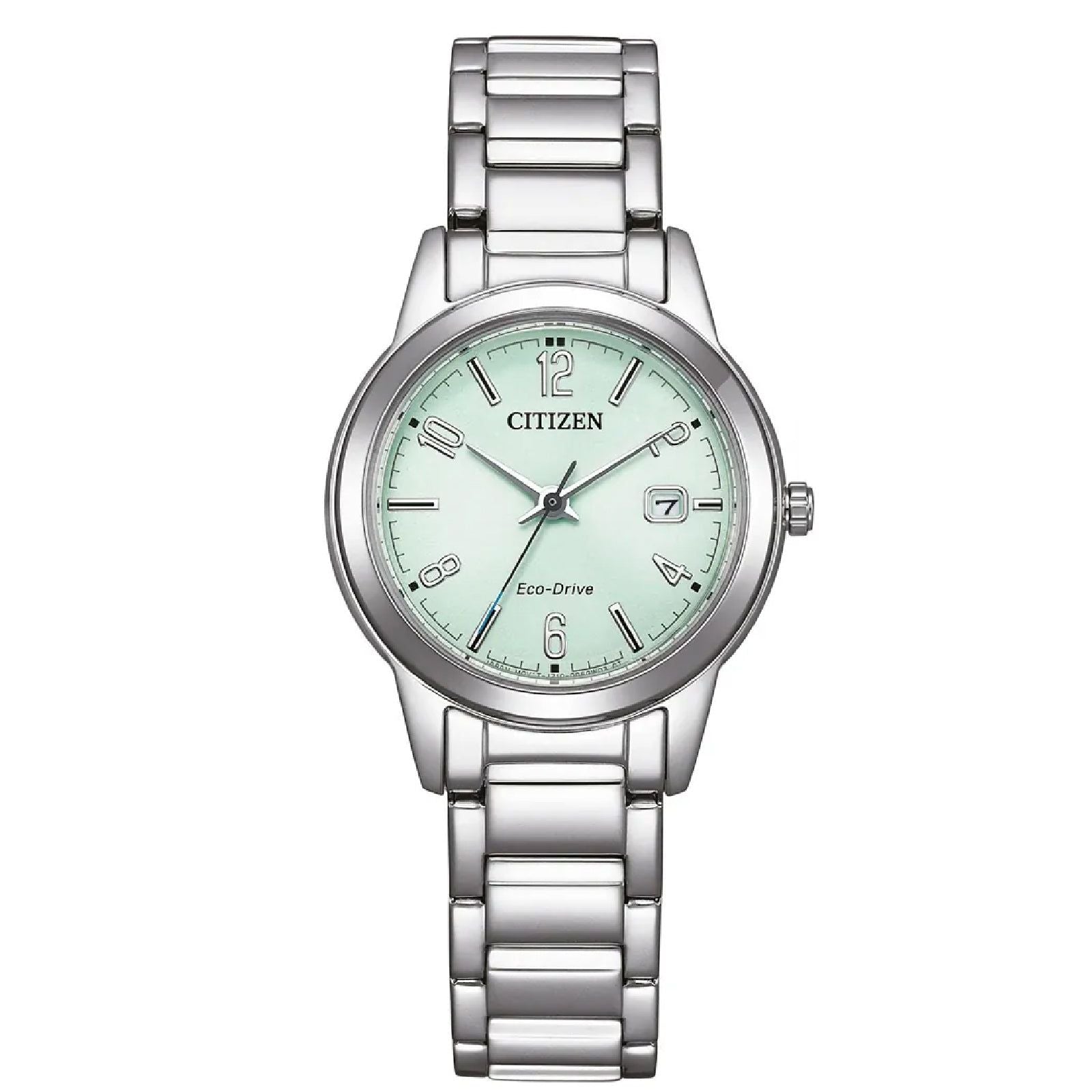 Orologio solo tempo donna Citizen Lady in acciaio con quadrante verde 29,4 mm FE1241-71X-1