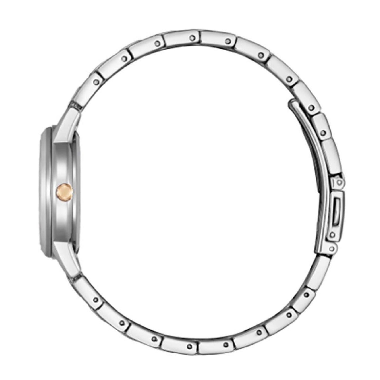 Orologio solo tempo donna Citizen Lady in acciaio oro con quadrante avorio 29,4 mm FE1244-72A-3