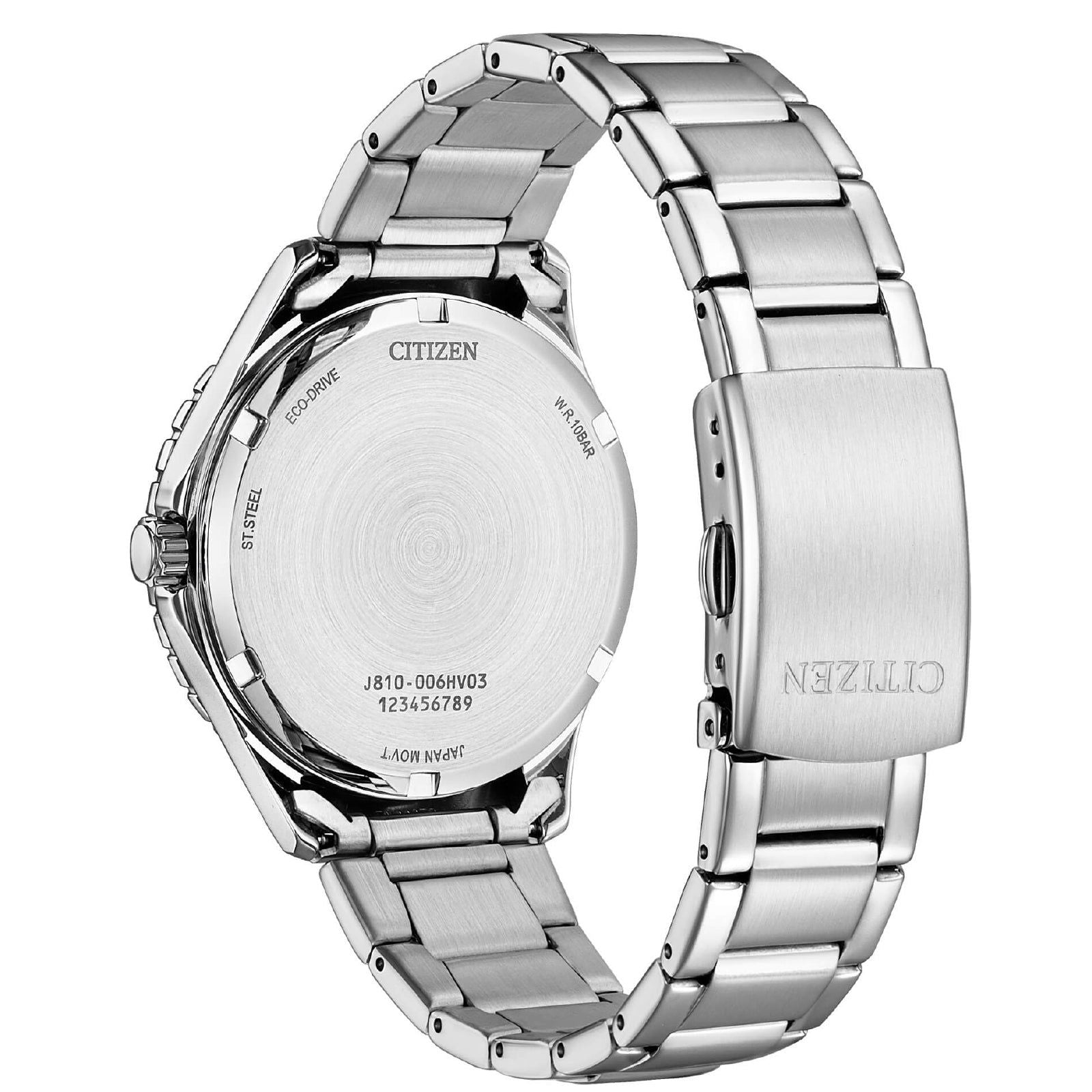Orologio solo tempo donna Citizen Lady acciaio quadrante turchese e cristalli 37 mm FE6170-88L-2