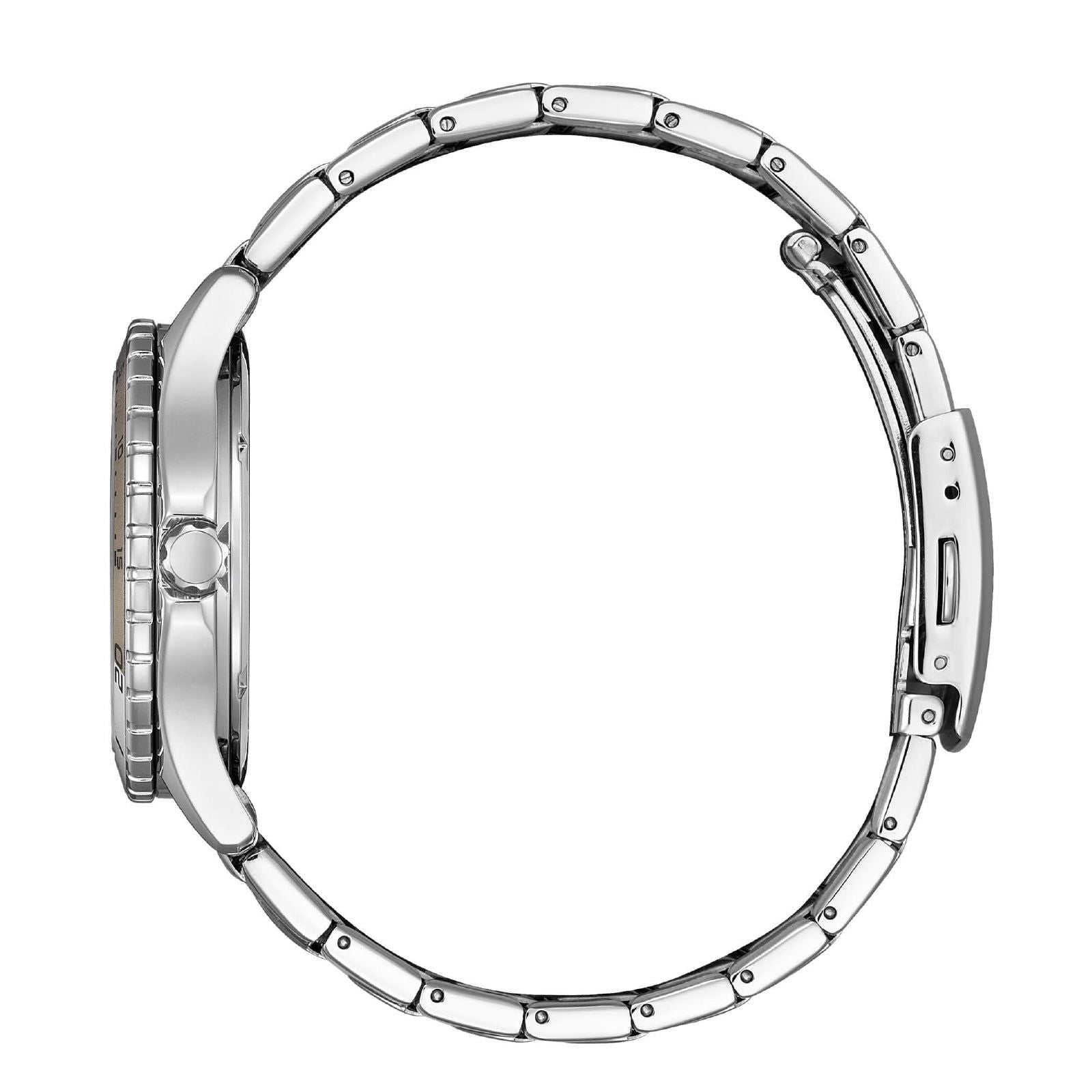 Orologio solo tempo donna Citizen Lady acciaio quadrante lilla e cristalli 37 mm FE6170-88X-3