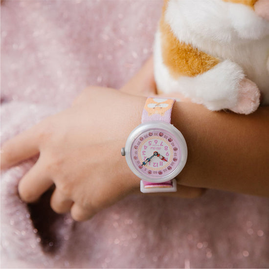 Orologio bimbi Flik Flak in plastica e cinturino con cricetini