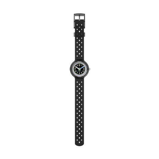 orologio solo tempo bambino Flik Flak FIZZ IN BLACK Nero MISURA UNICA