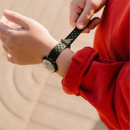 orologio solo tempo bambino Flik Flak FIZZ IN BLACK Nero MISURA UNICA