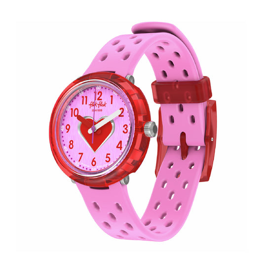 Orologio solo tempo bambina Flik Flak FIZZ IN PINK rosa MISURA UNICA
