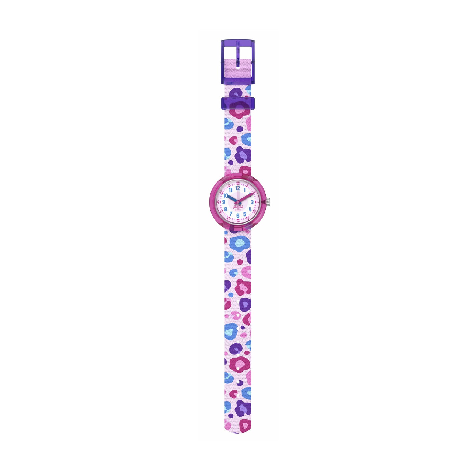 Orologio solo tempo bambina Flik Flak Flower Fields rosa con fiorellini MISURA UNICA