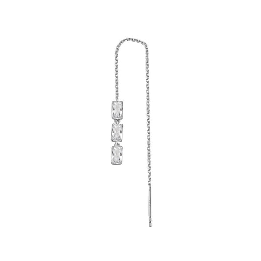 Orecchino pendente Brosway Fancy donna in argento e zirconi bianchi FIW24-1