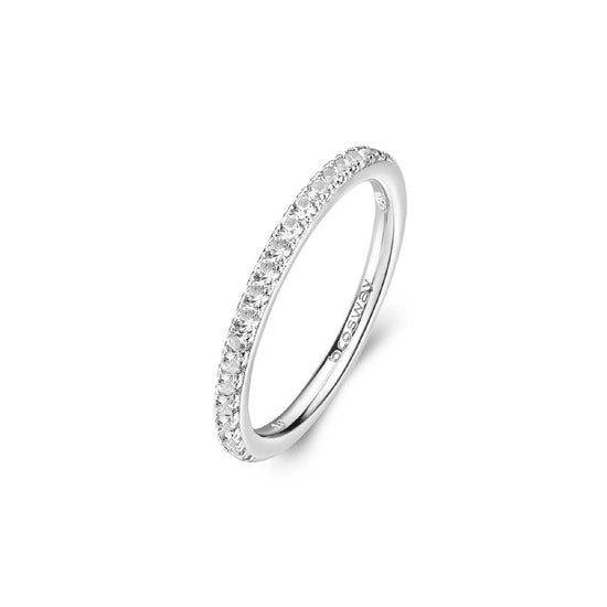 Anello veretta donna Brosway Fancy in argento con zirconi bianchi FIW74-1