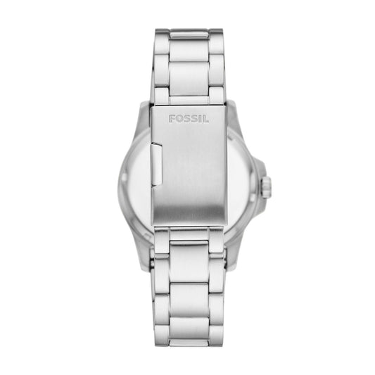 Orologio uomo solo tempo Fossil Blue Dive acciaio, nero, datario, cassa 42mm FS6032-2