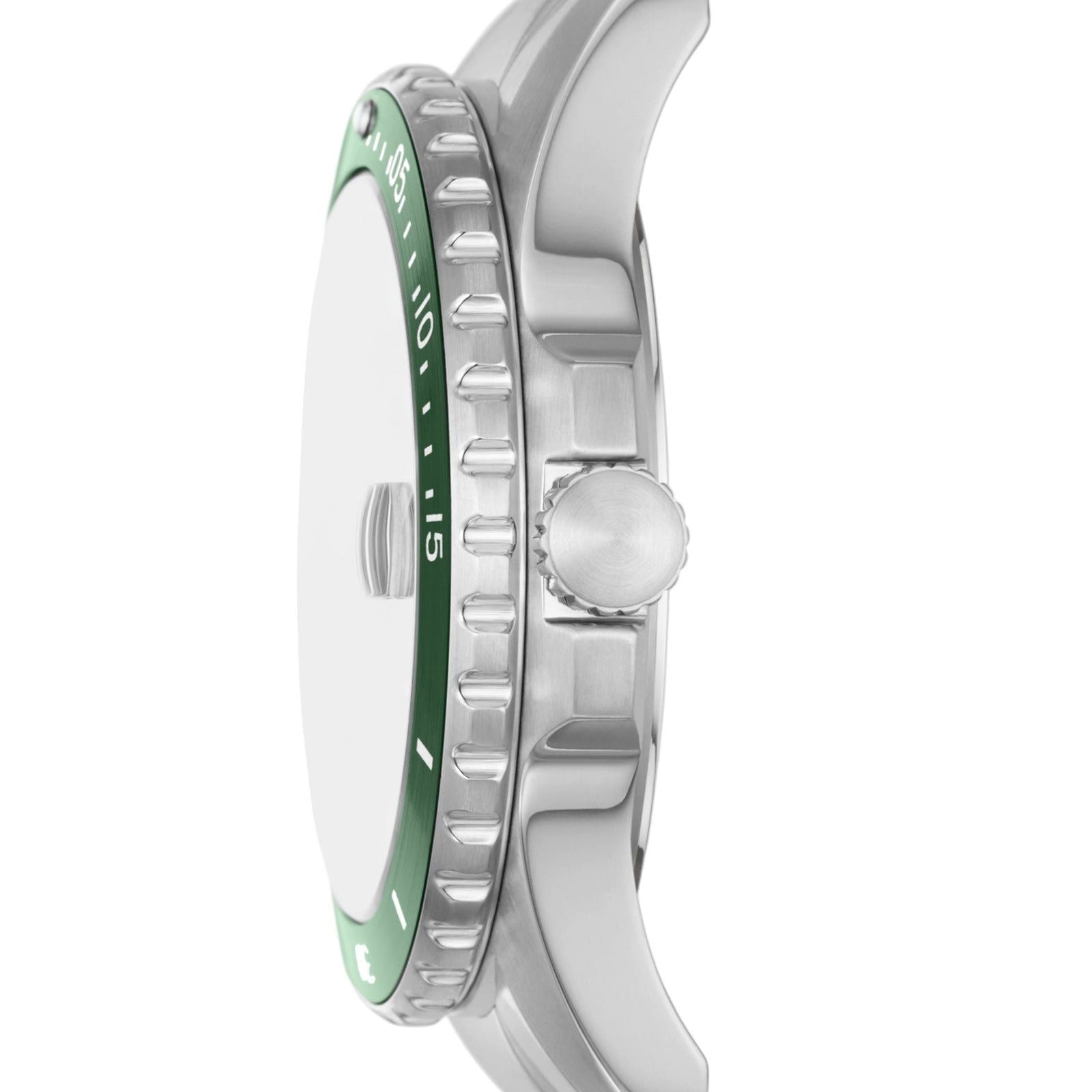 Orologio uomo solo tempo Fossil Blue Dive acciaio, verde, datario, cassa 42mm FS6033-3