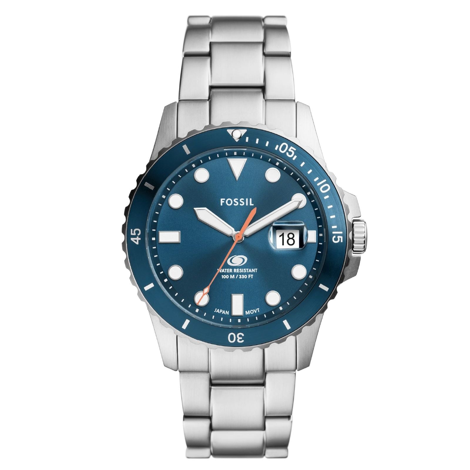 Orologio uomo Fossil Blue cassa in acciaio quadrante blu 42 mm FS6050-1