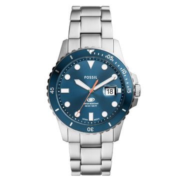 Orologio uomo Fossil Blue cassa in acciaio quadrante blu 42 mm FS6050-1
