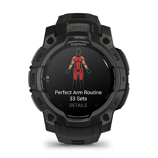 Smartwatch Garmin Instinct cassa e cinturino silicone nero MISURA UNICA