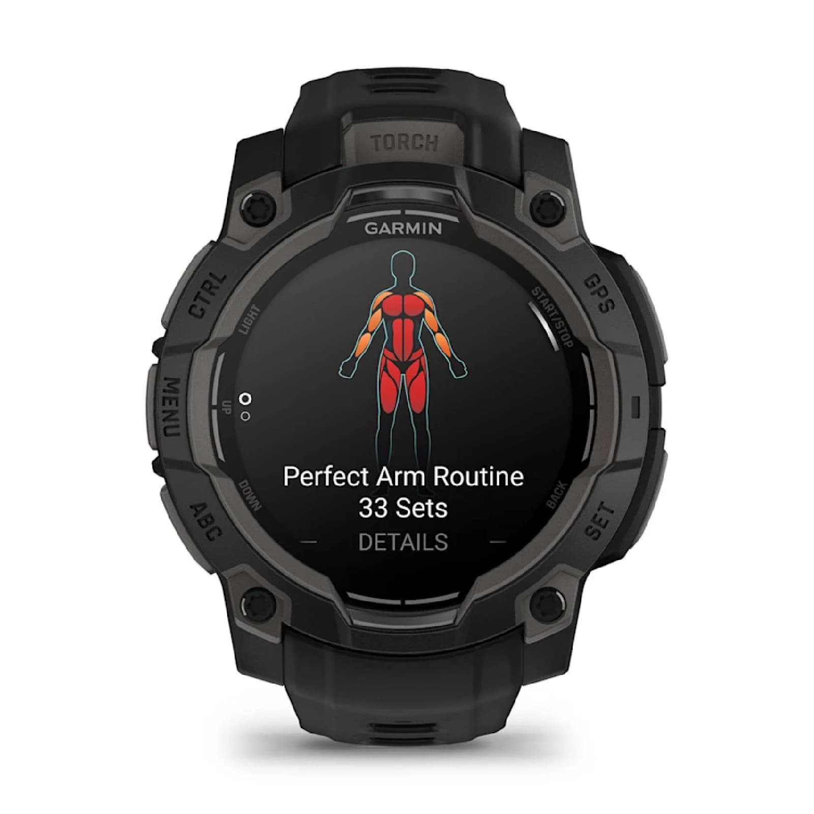 Smartwatch Garmin Instinct cassa e cinturino silicone nero MISURA UNICA