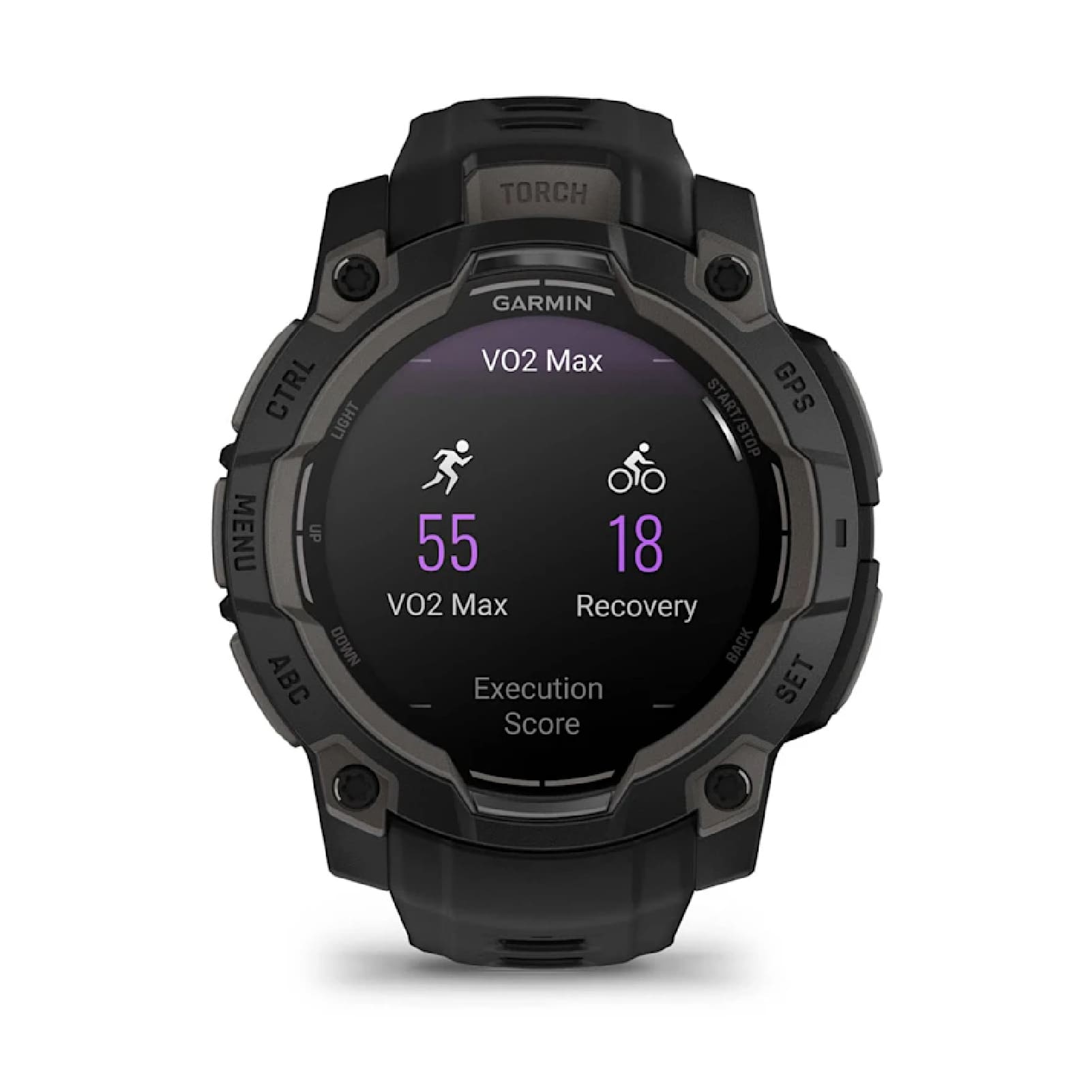 Smartwatch Garmin Instinct cassa e cinturino silicone nero MISURA UNICA