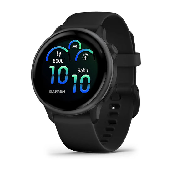 Smartwatch Garmin Vívoactive 6 con cinturino in silicone nero MISURA UNICA