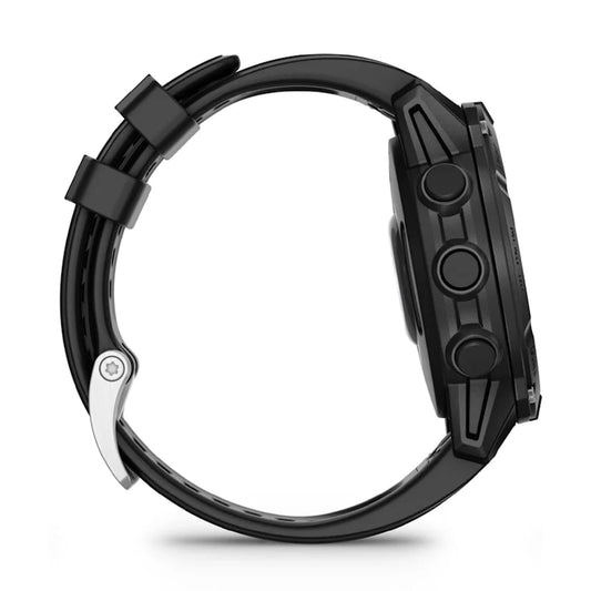 Smartwatch Garmin Descent cassa e cinturino silicone nero MISURA UNICA