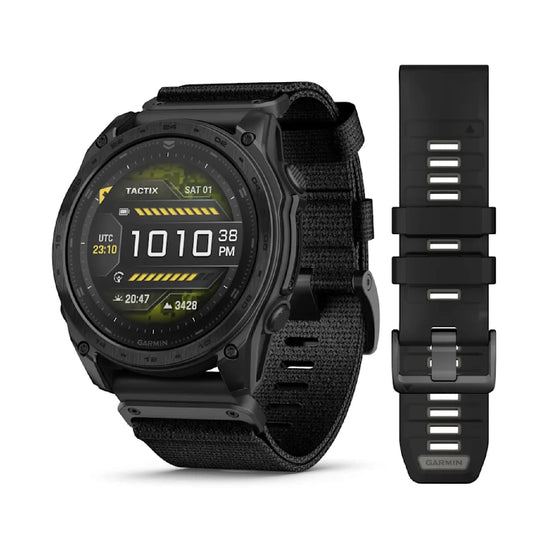 Smartwatch Garmin Tactix cassa e cinturino nylon nero MISURA UNICA