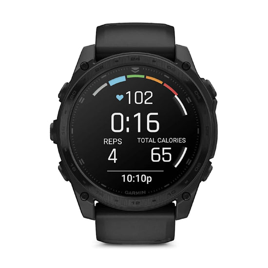 Smartwatch Garmin Tactix cassa e cinturino nylon nero MISURA UNICA