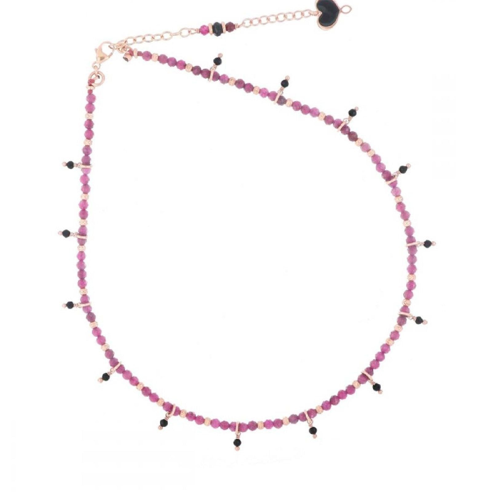 Collana Maman et Sophie Rubino da donna GCRBN-1