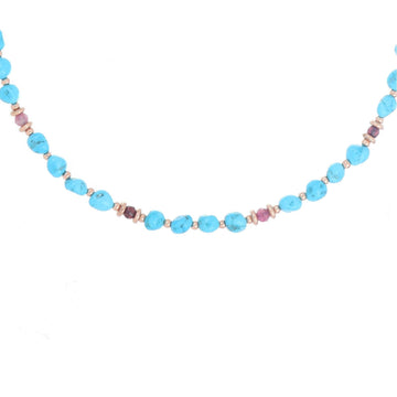 Collana Maman et Sophie Turchese da donna GCTUR-1
