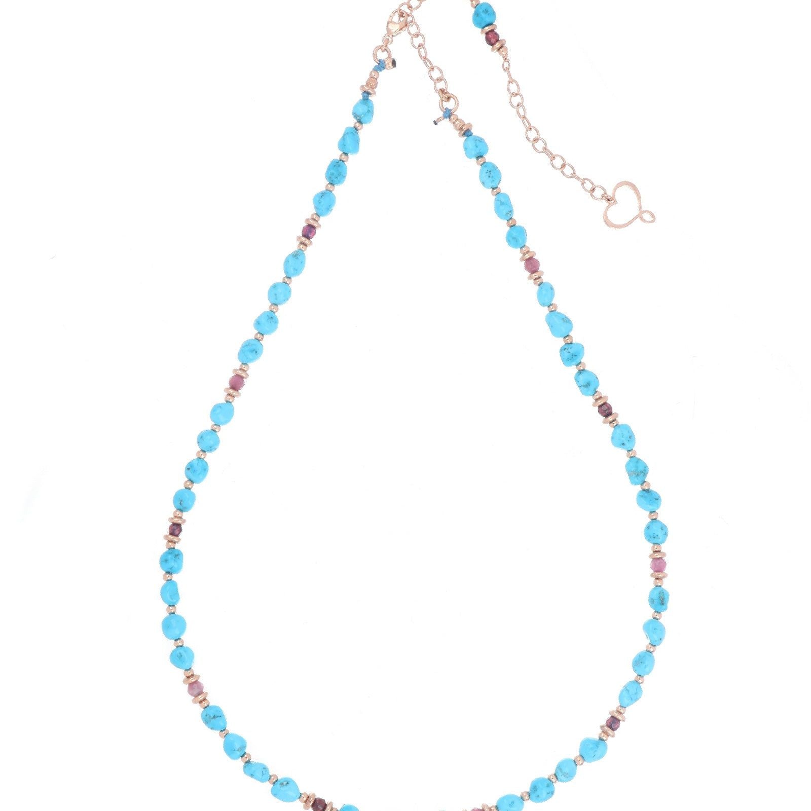 Collana Maman et Sophie Turchese da donna GCTUR-2