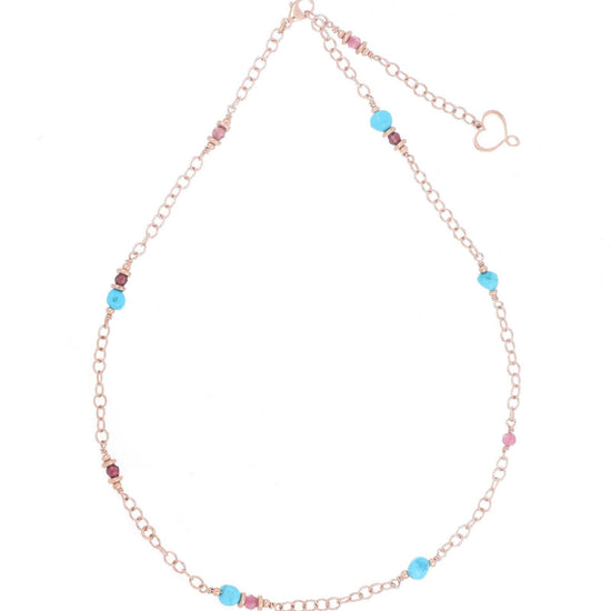 Collana Maman et Sophie Turchese da donna GCTURCT-2