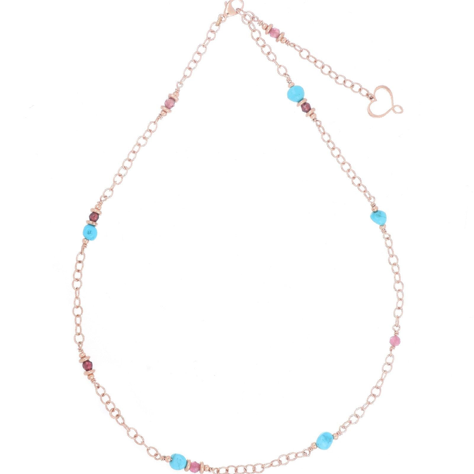Collana Maman et Sophie Turchese da donna GCTURCT-2