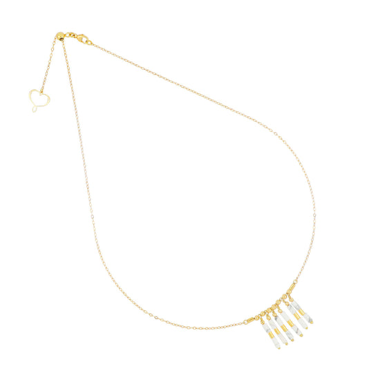 Collana donna Maman et Sophie Mia Africa in argento oro aulite pendente GHMAFABPN
