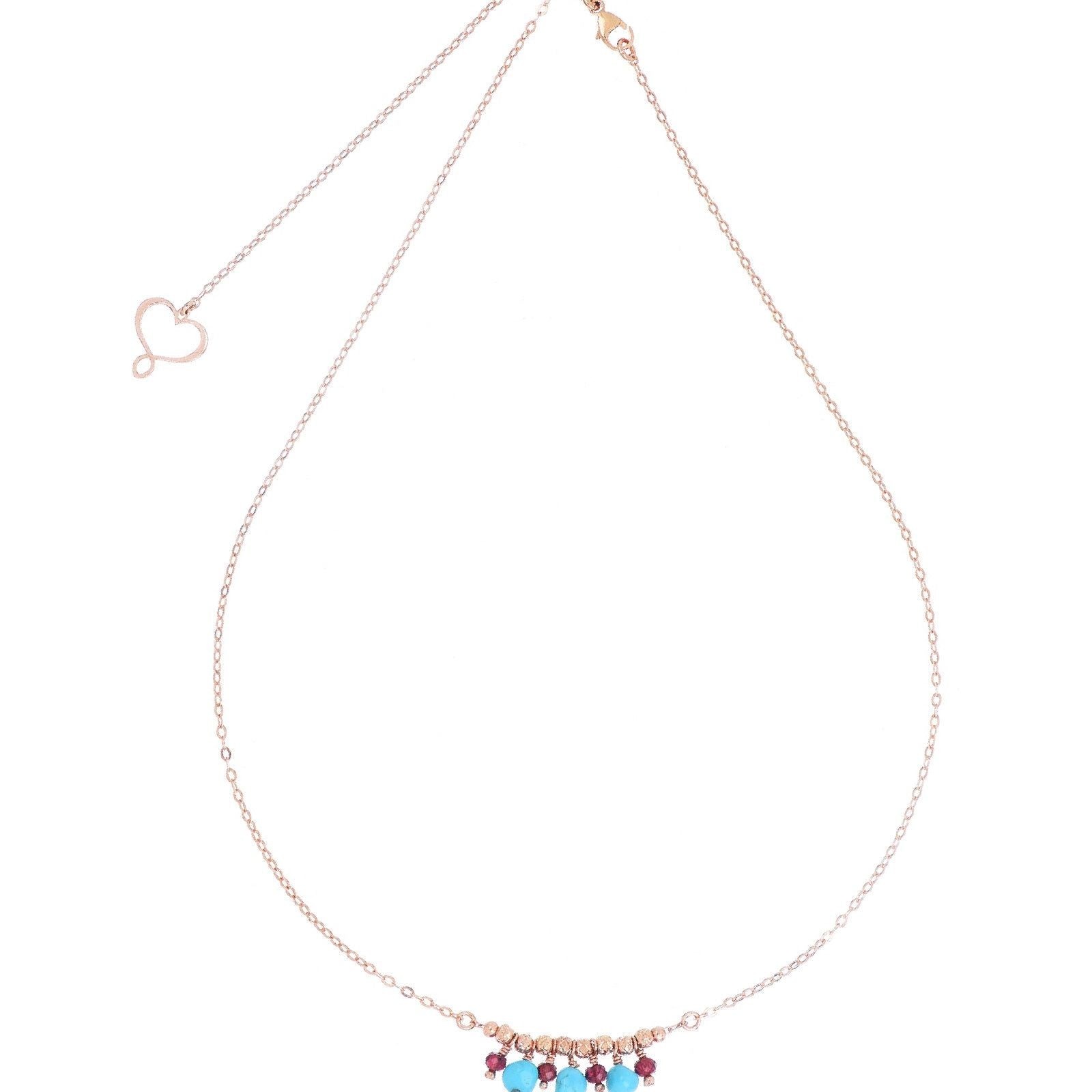 Collana Maman et Sophie Turchese da donna GHTURPN-2